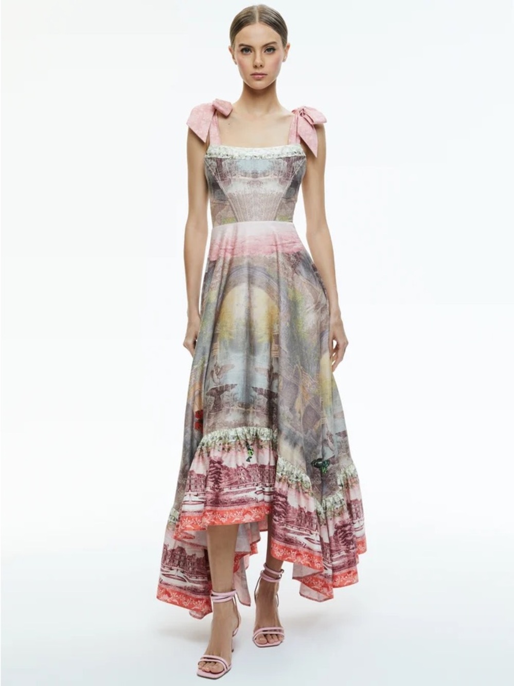 ALICE + OLIVIA ROSALEE PINK DRESS SIZE 0
